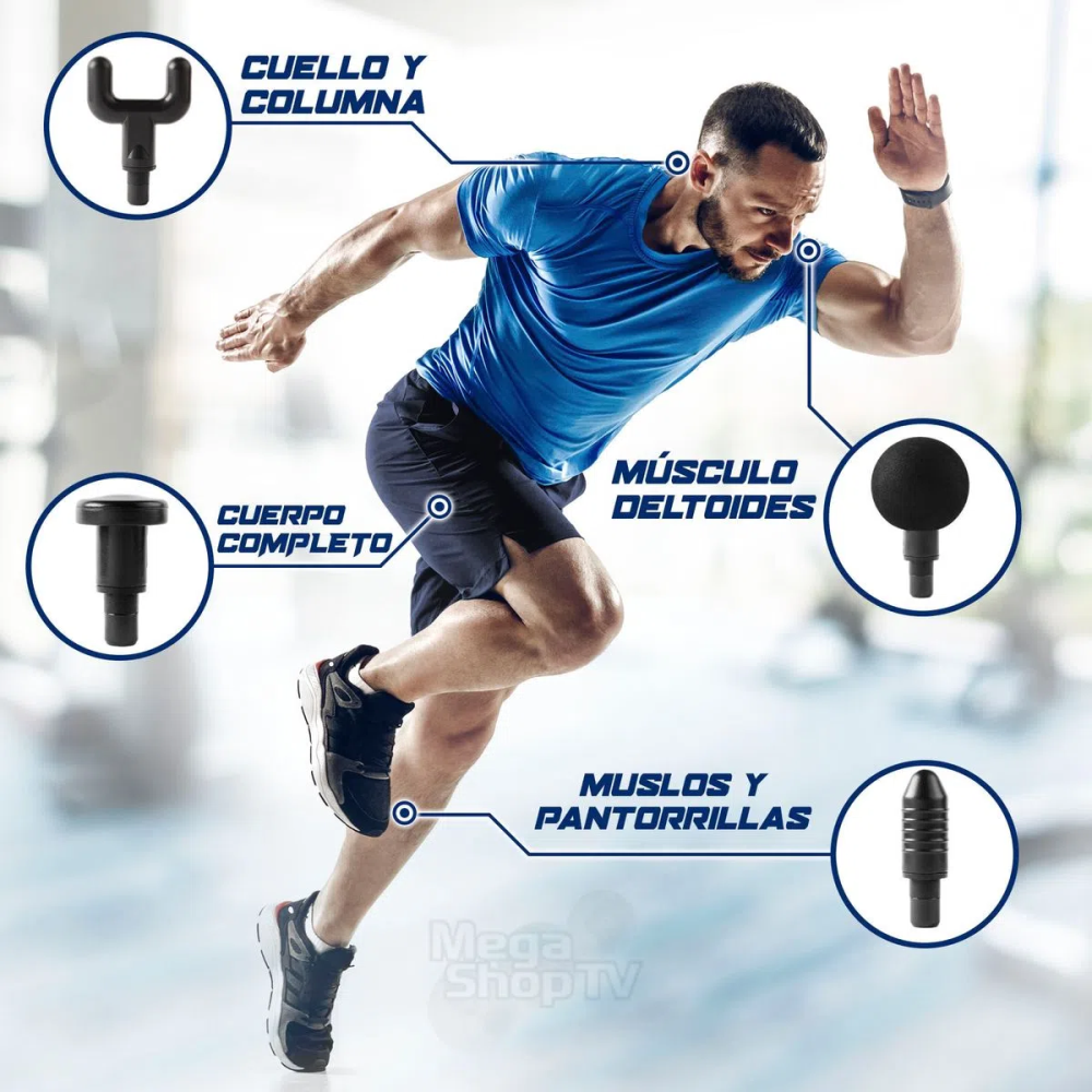 Miniatura 2 de Masajeador Eléctrico Pistola Fascial